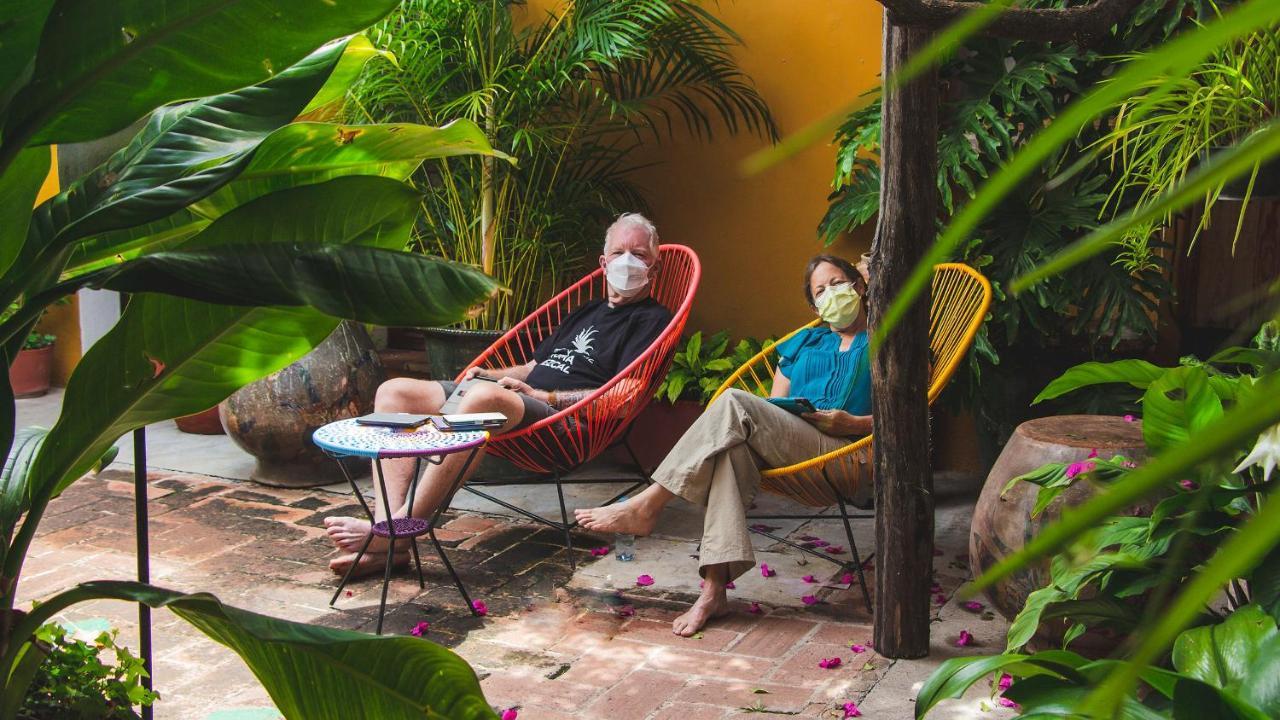 Hotel Las Golondrinas オアハカ州 エクステリア 写真