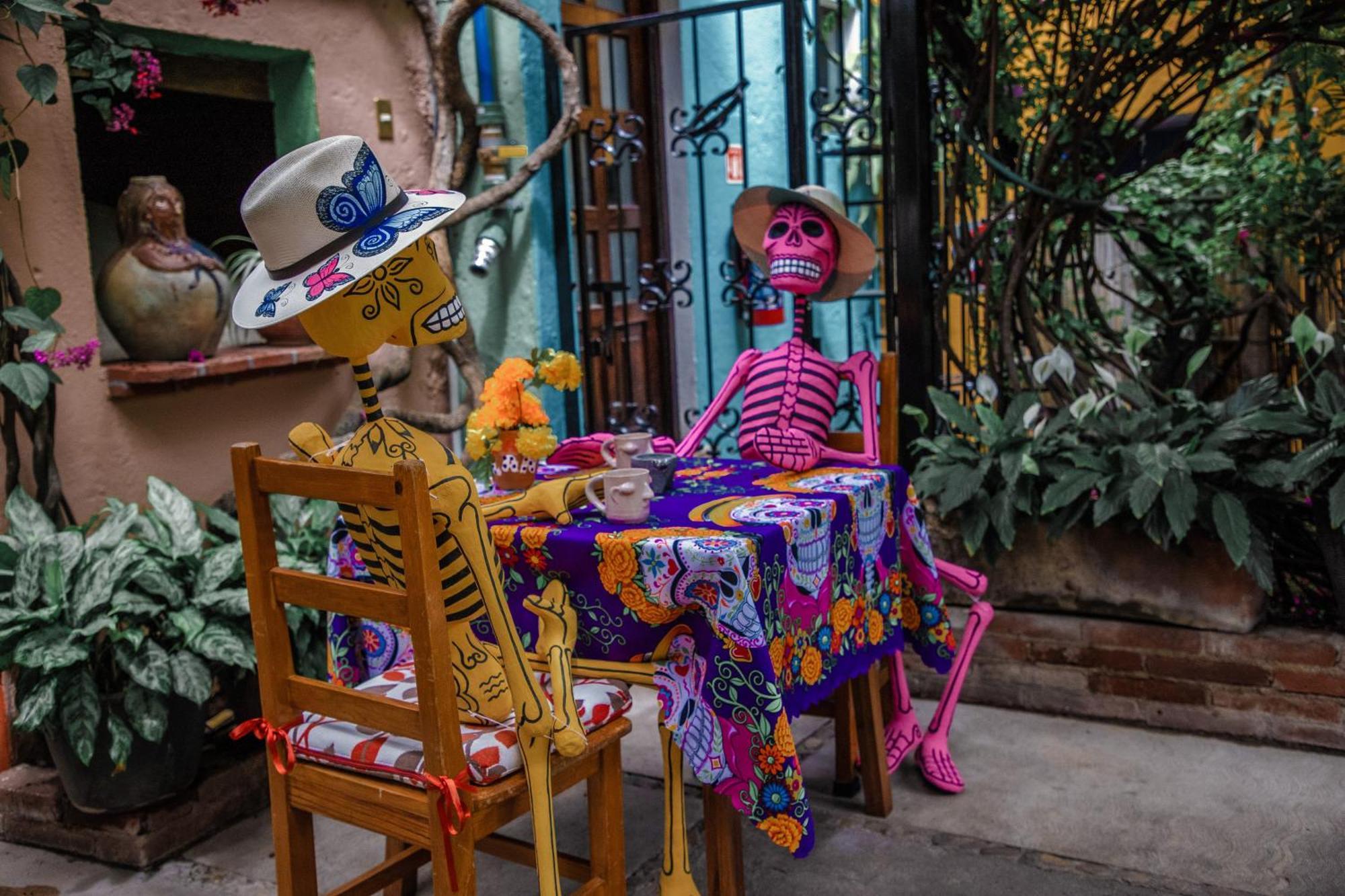 Hotel Las Golondrinas オアハカ州 エクステリア 写真